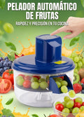 PELADOR AUTOMATICO DE FRUTAS Y VERDURAS + REGALO MINI LICUADORA PORTATIL