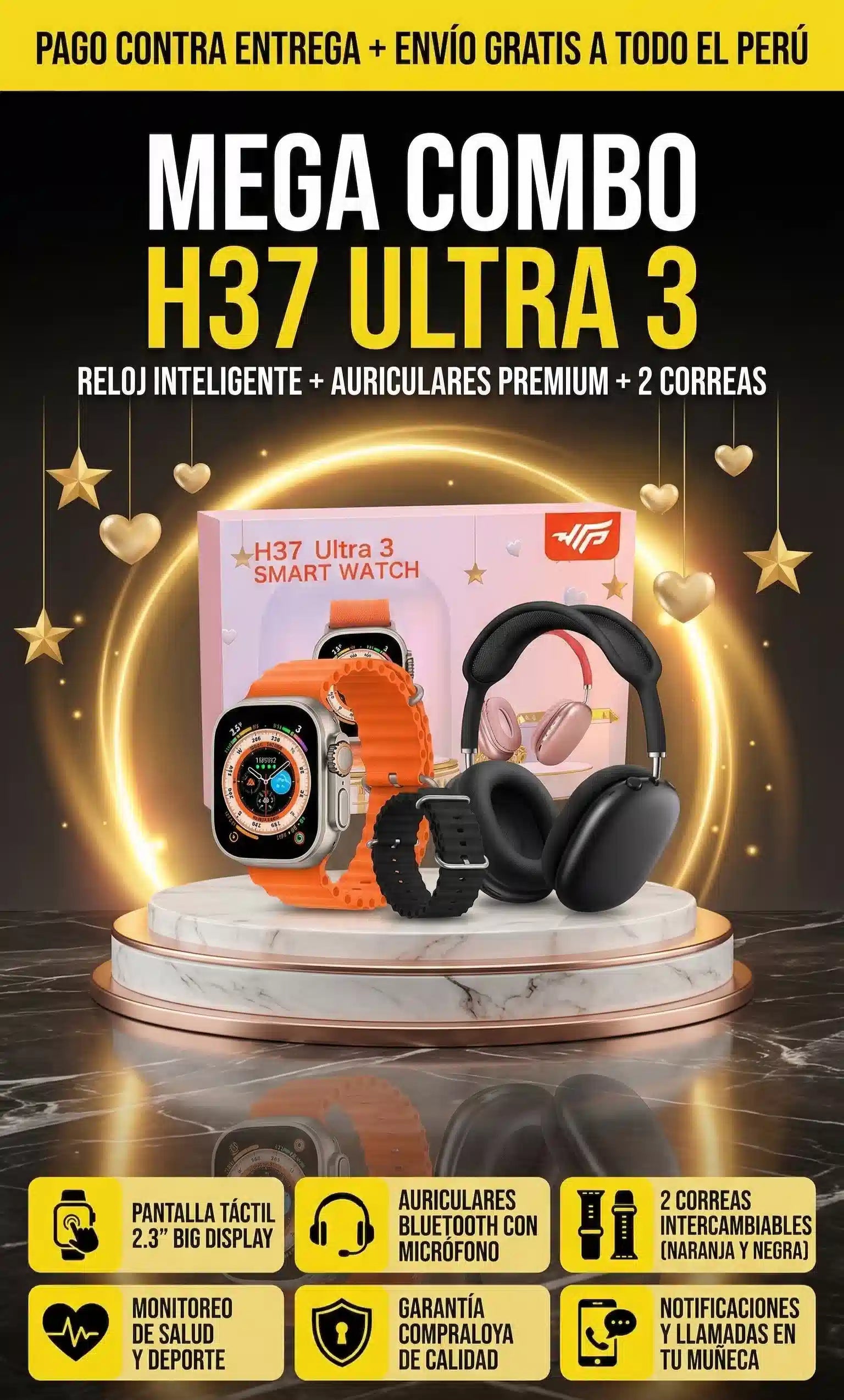 Smartwatch H37 Ultra3
