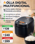 🔍  OLLA DIGITAL MULTIFUNCIONAL PARA SOLUCIONAR DE MANERA RAPIDA CON 10 FUNCIONES