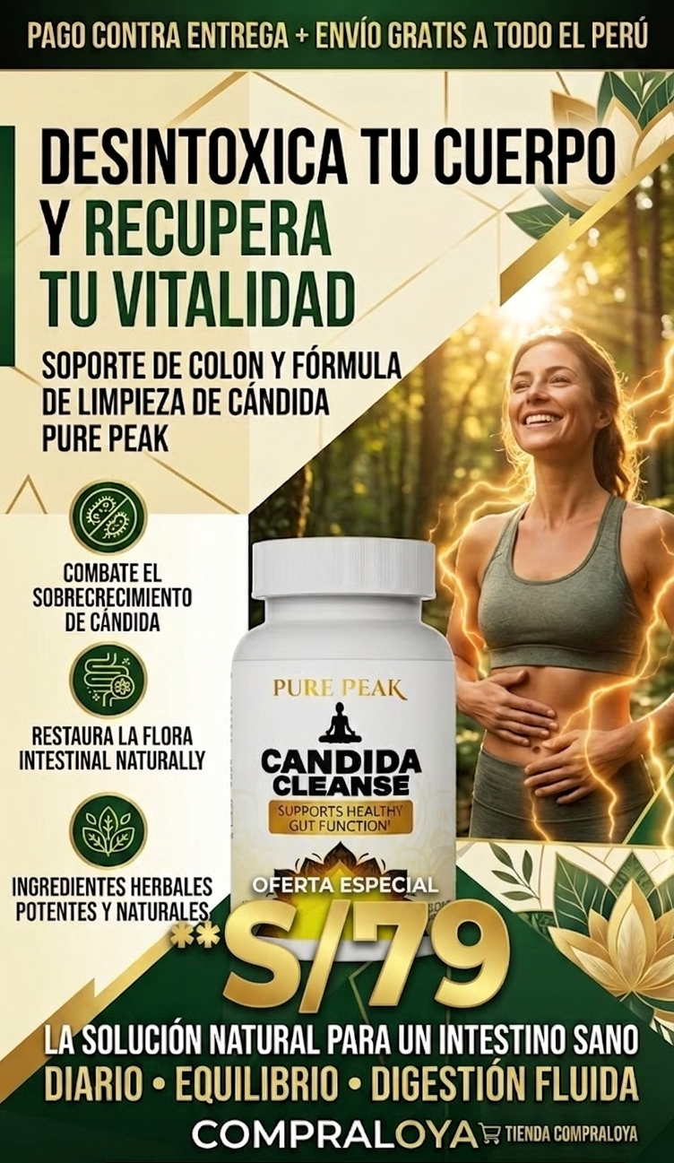 Candida Cleanse ¡Recupera tu Bienestar Digestivo y Dile Adiós a la Inflamación! 🌿