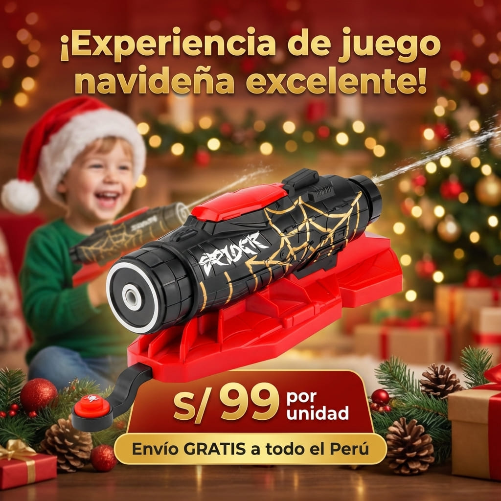 Tirador eléctrico de muñeca con telaraña, de alta tasa de fuego