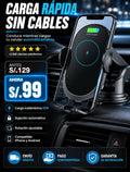 Soporte Con Carga Inalámbrica De Celular Para Auto